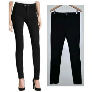 Vince Army Green Ponte’ Ankle Zip Legging Pants Size 10